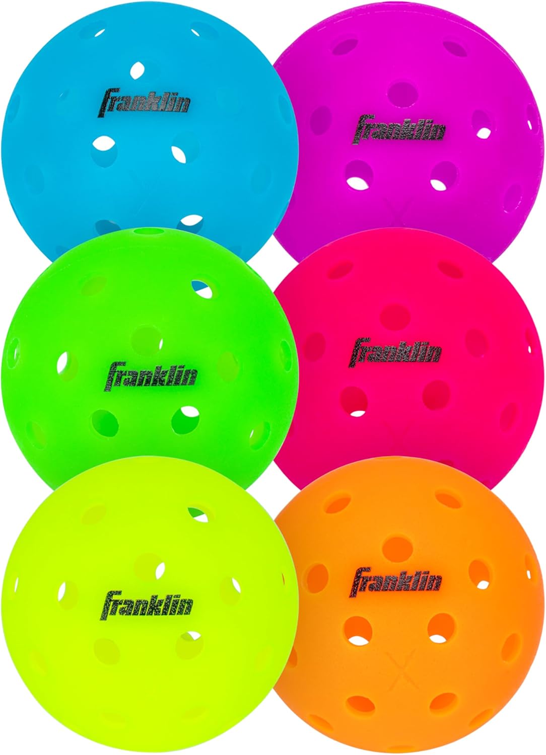 FRANKLIN X-40 Pickleballs (6-Pack)
