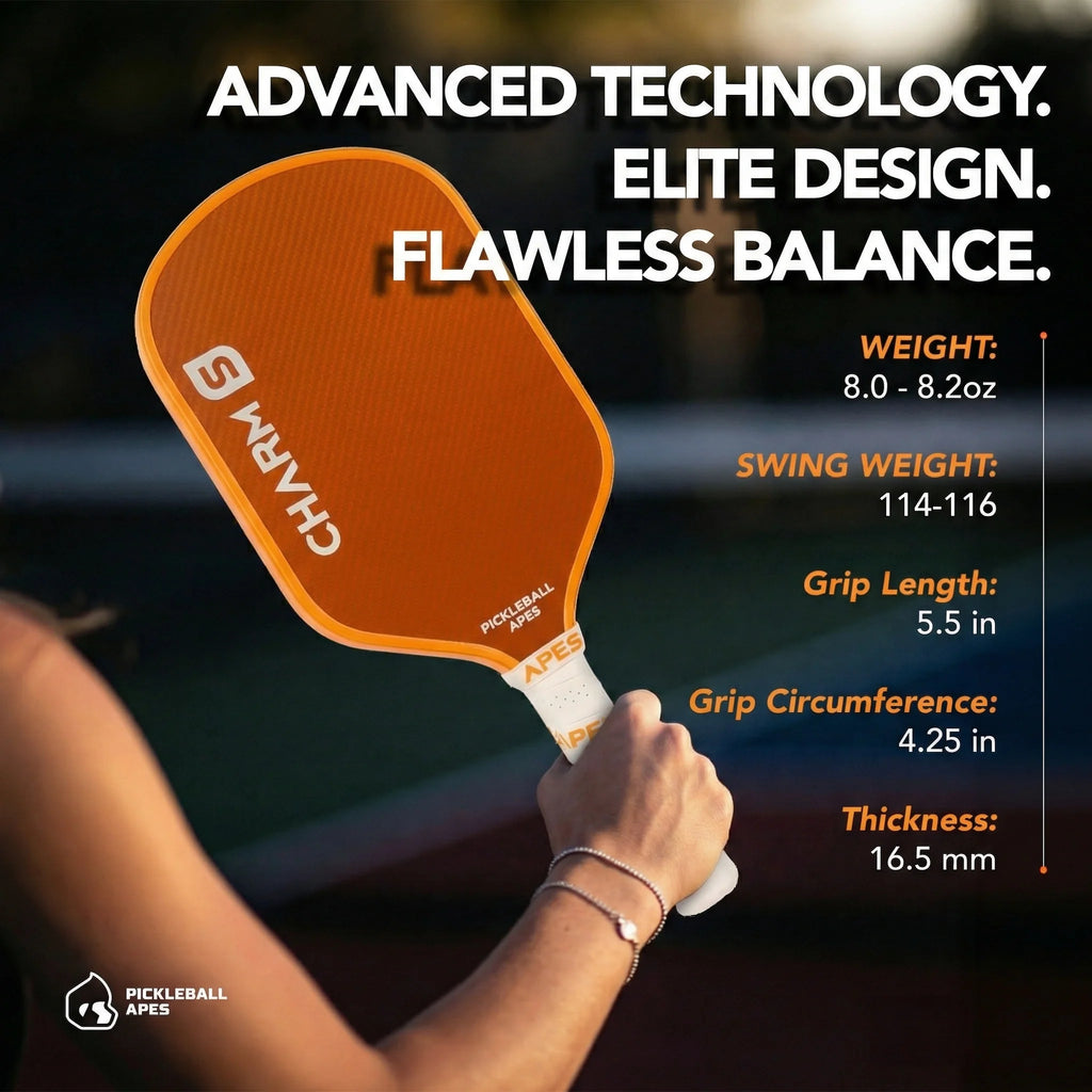 APES  Charm S Pickleball Paddle 16mm