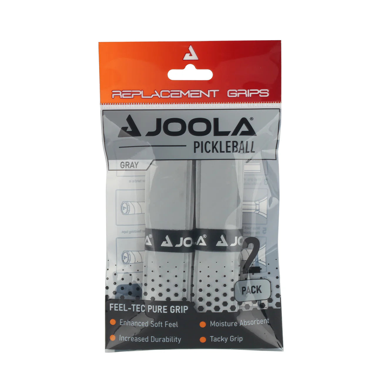 JOOLA Replacement White Feel-Tec Pure Grip