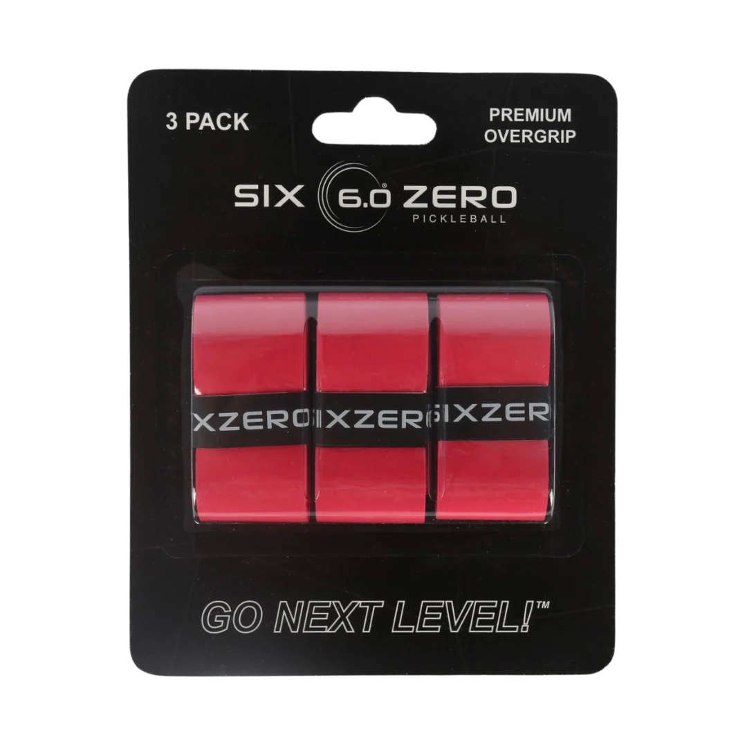 SIX ZERO Premium Over Grips - 3 Pack