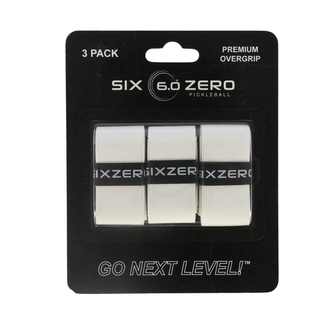 SIX ZERO Premium Over Grips - 3 Pack